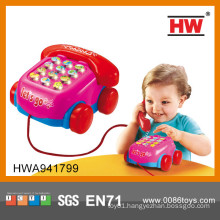 New Item plastic Intelligent telephone machine learning baby toys wholesale